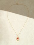 Wildflower Oval Necklace