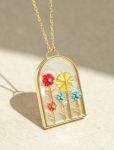 In Full Bloom Stoned Necklace