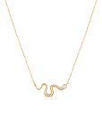 Boa Pear Diamond Necklace